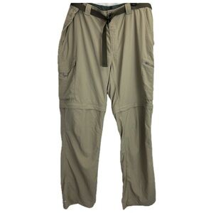 Columbia Men’s Silver Ridge Convertible Zip-Off Pants with Belt